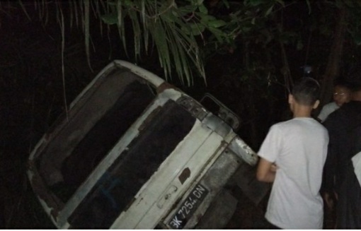 Kecelakaan Beruntun, Minibus VS 4 Sepeda Motor di Asahan, 5 Luka, 1 Tewas