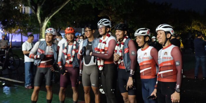 Pecahkan Rekor MURI, Gowes Presisi Nusantara Tempuh Jarak 508 Km Kurang Dari 24 Jam