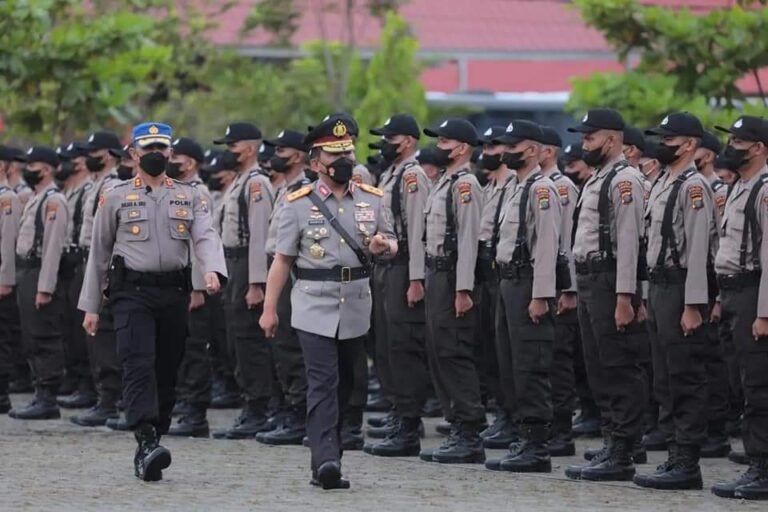 Kapolda Sumut Pimpin Pembukaan Pendidikan Bintara Polri Gel-II T.A. 2022 di SPN Hinai