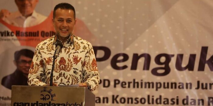 Pengukuhan PJS Sumut di Hadiri Wagubsu Musa Rajekshah 