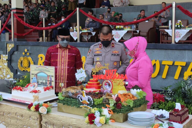 Setukpa Lemdiklat Polri Warnai Acara Syukuran HUT Bhayangkara ke 76