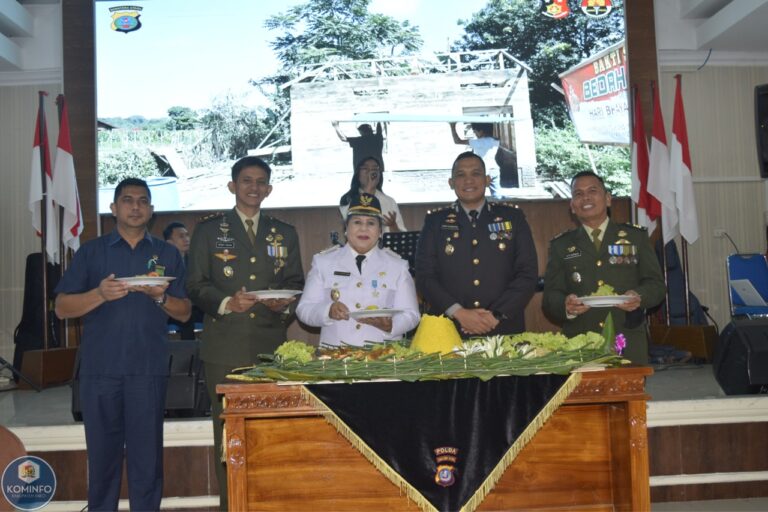 Bupati Karo bersama Forkopimda Ikuti Upacara Hari Bhayangkara ke – 76  