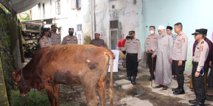 Setukpa Lemdiklat Polri Salurkan Hewan Qurban Kebeberapa Yayasan dan Pesantren