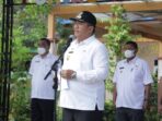 Wakil Bupati Asahan Menjadi Inspektur Upacara di SMP I Kisaran