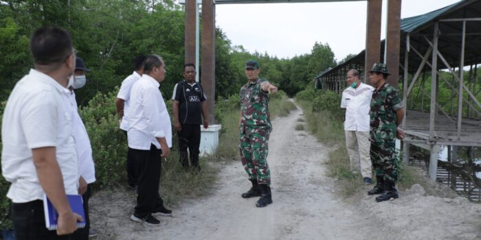 Wakil Bupati Asahan Tinjau Rencana TNI Manunggal Membangun Desa di Kecamatan Sei Kepayang Timur