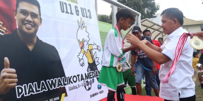 Festival Sepakbola Anak Usia Dini Piala Walikota Medan Resmi Ditutup