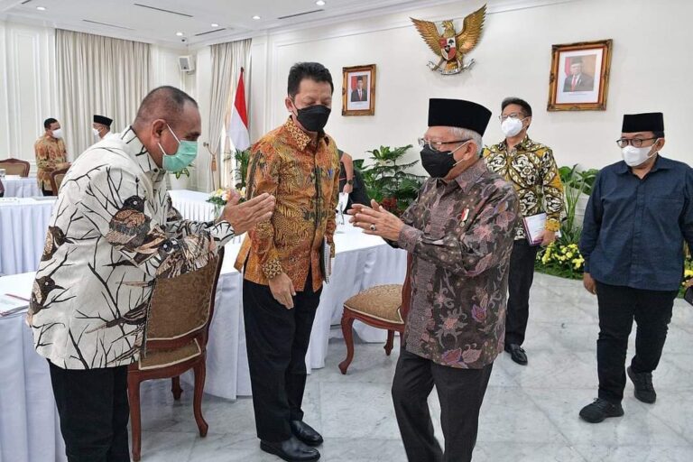 Gubernur Sumut Memaparkan Strategi Percepatan Penurunan Stunting di Hadapan Wapres RI 