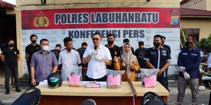 Sat Reskrim Polres Labuhanbatu Ringkus 7 Pelaku Penganiaya Wartawan di Rantauprapat