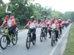 Bupati Asahan Lepas Peserta Fun Bike Meriahkan Peringatan HUT Ke-77 RI