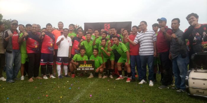 PS Sergai Juara Final Bonas Cup 2022 Zona Sergai