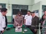 Kapolsek Simpang Empat AKP Ridwan Harahap Beserta Anggotanya Beri Kejutan Makoramil 04/SE