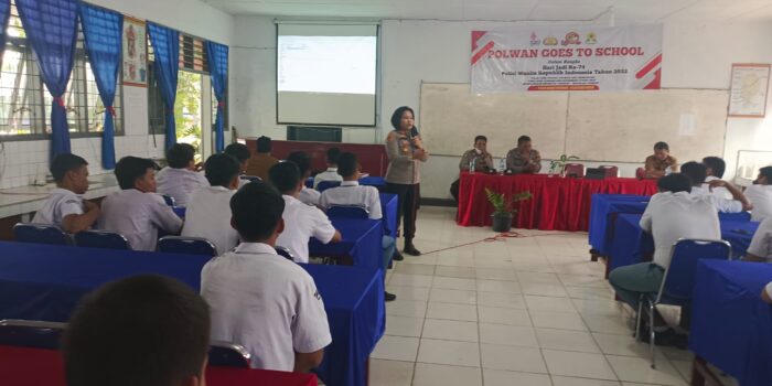 Police Goes To School, Cara Polsek Tuntungan Cegah Kenakalan Remaja