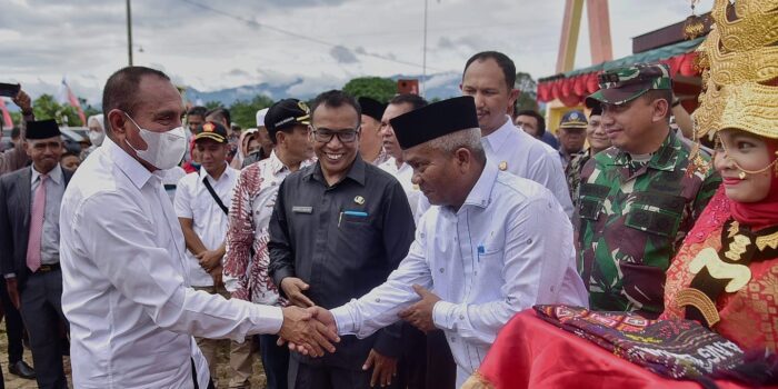 Plt Bupati Palas Sampaikan Terima Kasih kepada Edy Rahmayadi