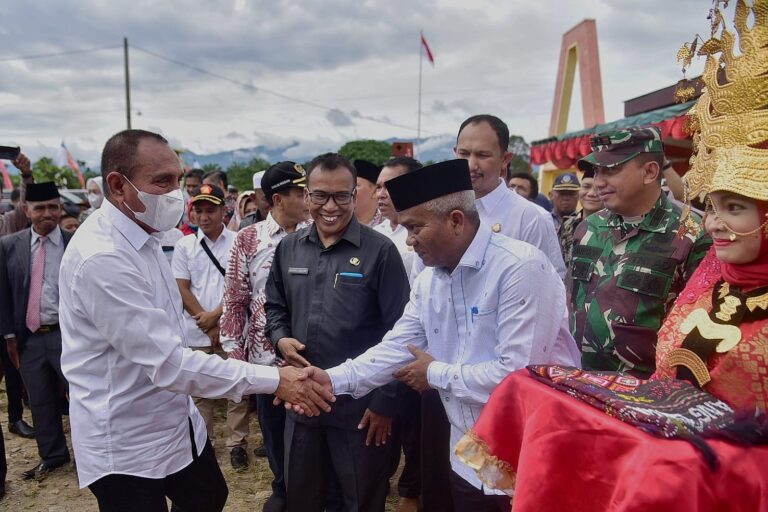 Plt Bupati Palas Sampaikan Terima Kasih kepada Edy Rahmayadi