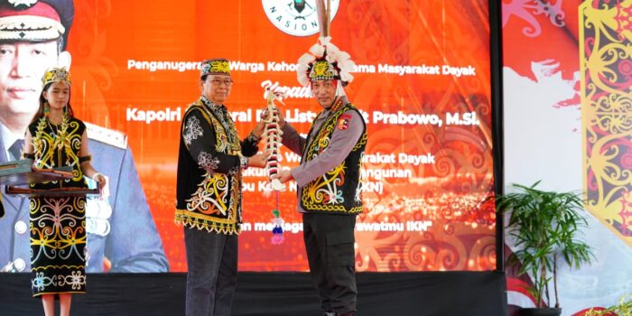 Polri dan Majelis Adat Dayak Nasional Sinergi Berkomitmen Kawal Pembangunan IKN