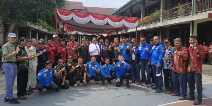 Kapolsek Medan Tuntungan Giat Upacara Peringatan Hari Sumpah Pemuda ke- 94