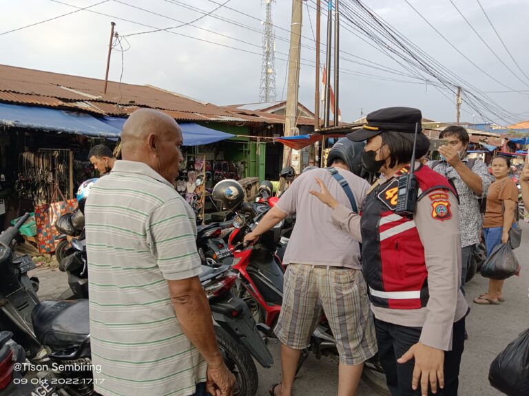 Warga Senang, Kapolsek Medan Tuntungan Bersama Tiga Pilar Terjun Langsung Sampaikan Pesan Kamtibmas