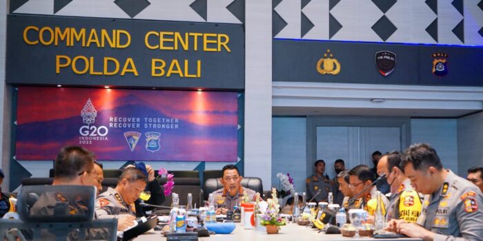 Tinjau Command Center, Kapolri Pastikan Pengamanan KTT G-20