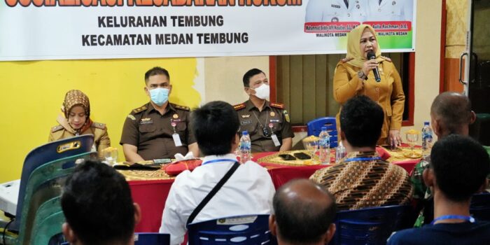 Medan Tembung Kolaborasi Dengan Kejari Medan Gelar Sosialisasi Kesadaran Hukum Bagi Masyarakat 