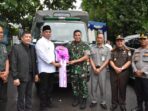 Korem 023/KS Terima Satu Unit Truk Dina Dari Bupati Madina