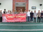 Ciptakan Situasi Aman Kondusif Kapolres Pelabuhan Belawan Adakan Giat Curhat Jum’at Di Masjid Nurul Hidayah