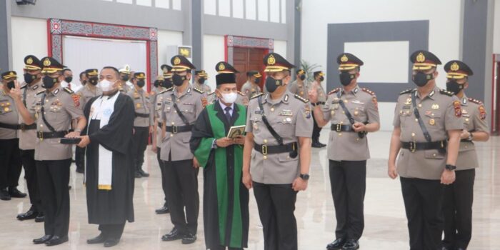 Sejumlah Pejabat Utama Polda Sumut dan Kapolres Resmi Berganti