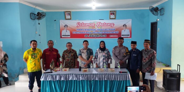 Lurah Besar Gandi Gusri S.STP MSi Buka Musrenbang