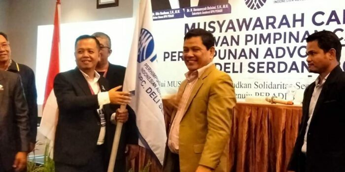 Alamsyah S.H Resmi Pimpin DPC Peradi Deli Serdang Periode 2023-2028, Ini Harapannya