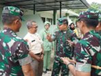 Kasad Tinjau Rumah Dinas Kodim 0418/Palembang dan Nostalgia Dengan Mantan Anak Buah