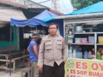 Polsek Medan Tuntungan Sambangi Pasar Tumpah Ramadan