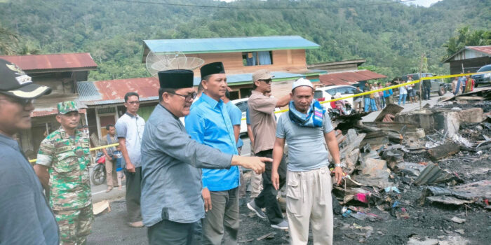 Wakil Ketua DPRK Gayo Lues Ibnu Hasim Minta Sediakan Mobil Pemadam di Kecamatan Pining