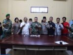 Polres Labuhanbatu bersama Kodim 0209/LB berhasil menangkap 4 (empat) pelaku Narkoba