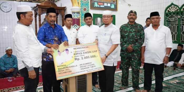 Kunjungi Masjid An Namiroh, Sekdakab Asahan Ajak Masyarakat Tanamkan Rasa Gotroy