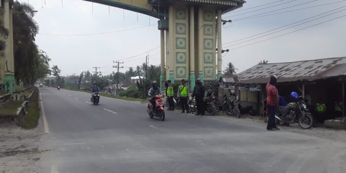 Polsek Perbaungan Gelar Kegiatan Razia Gabungan