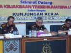 Kunker ke Kejari Simalungun, Kajati Sumut Monitor Posko Pemilu