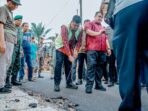 Wali Kota Medan Bobby Nasution Marah dan Minta Pengaspalan Ulang Jalan Bunga Rampai III