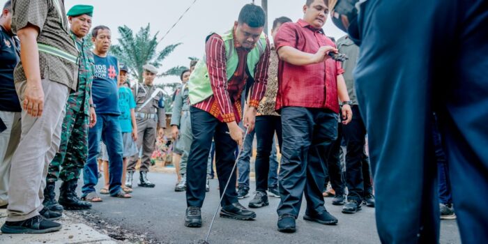 Wali Kota Medan Bobby Nasution Marah dan Minta Pengaspalan Ulang Jalan Bunga Rampai III