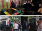 Tim Naga Perak Polres Pelabuhan Belawan Grebek Lokasi Permainan Judi di Mabar