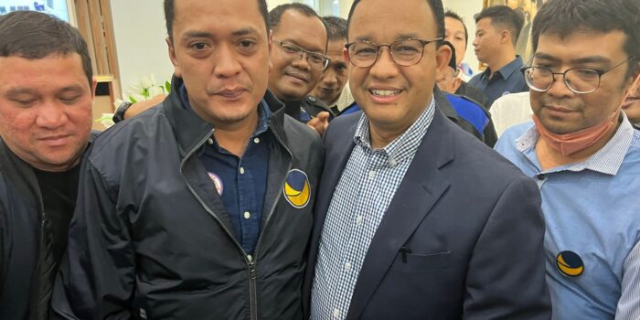 Anis Baswedan Mendukung Pencalonan Defri Noval Pasaribu sebagai Bacaleg DPRD Sumut 2 dalam Pileg 2024