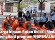 Rutan Kelas I Medan Kanwil Kemenkumham Sumut Adakan Mapenaling Bagi WBP Yang Baru Masuk