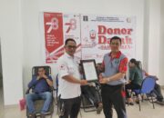 Hari Dharma Karya Dhika ke.78, Lapas Pancur Batu Gelar Aksi Donor Darah