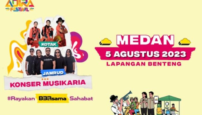 Adira Finance Hadirkan Konser Musikaria di Adira Festival Medan