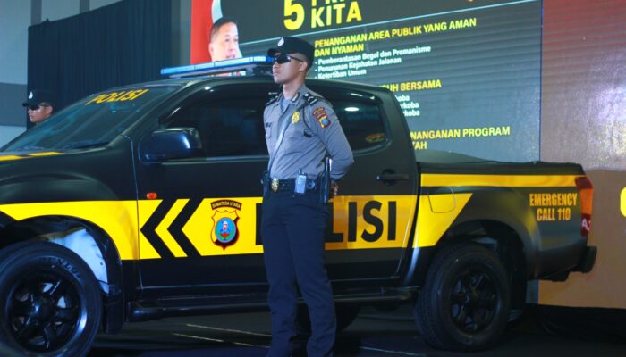 Ciptakan Area Publik Aman, Polda Sumut Luncurkan Mobil Patroli Perintis Samapta Dilengkapi dengan Fitur-fitur Canggih