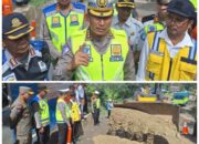 Dir Lantas Polda Sumut Langsung Turun Ke Jalan Lintas Batu Jomba TapSel  Mengatasi Arus Lalu Lintas 