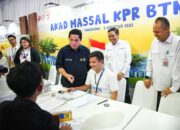 Erick Tohir : Gelaran Akad KPR Massal 10 K Unit Oleh BTN Adalah Solusi Hunian Rakyat