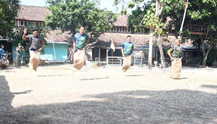 Semarakkan HUT Ke-78 Kemerdekaan Republik Indonesia, Korem 081/DSJ Gelar Berbagai Lomba