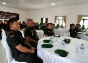 Dalam Rangka Hari Ulang Tahun Korem 023/KS, Jajaran Kodim 0205/TK Dengarkan Arahan Danrem Melalui Zoom Meeting