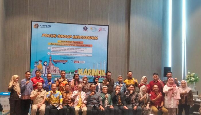 Kemendagri Ikut Kegiatan GTRA Summit Road to Karimun 2023