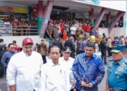 Presiden Jokowi Kunjungi Pasar Sukaramai, Apresiasi Kehadiran Mobil Pasar Murah Keliling 