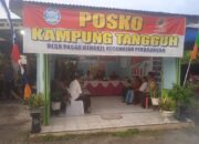 Wadir Reserse Narkoba Polda Sumut, Tinjau Kampung Tangguh di Desa Bengkel